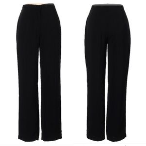 Giorgio Sant’ Angelo Lined Black High Rise Dress Pants Womens Size 10